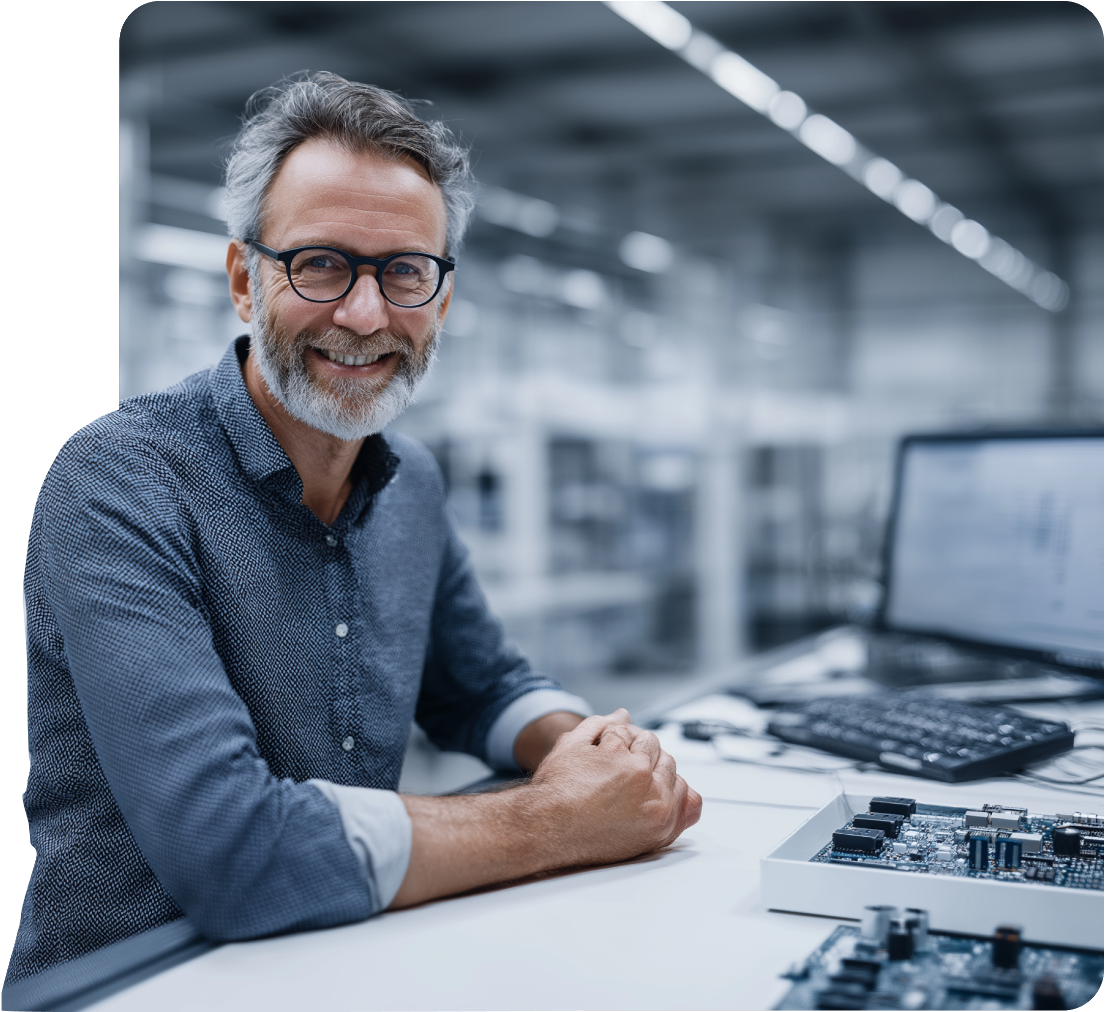 Analyse & Konzept Jedes Projekt beginnt mit einer intensiven Analyse Ihrer Anforderungen. Wir verstehen Ihre Vision und entwickeln maßgeschneiderte Konzepte, die Ihre Produktionsprozesse optimal unterstützen.