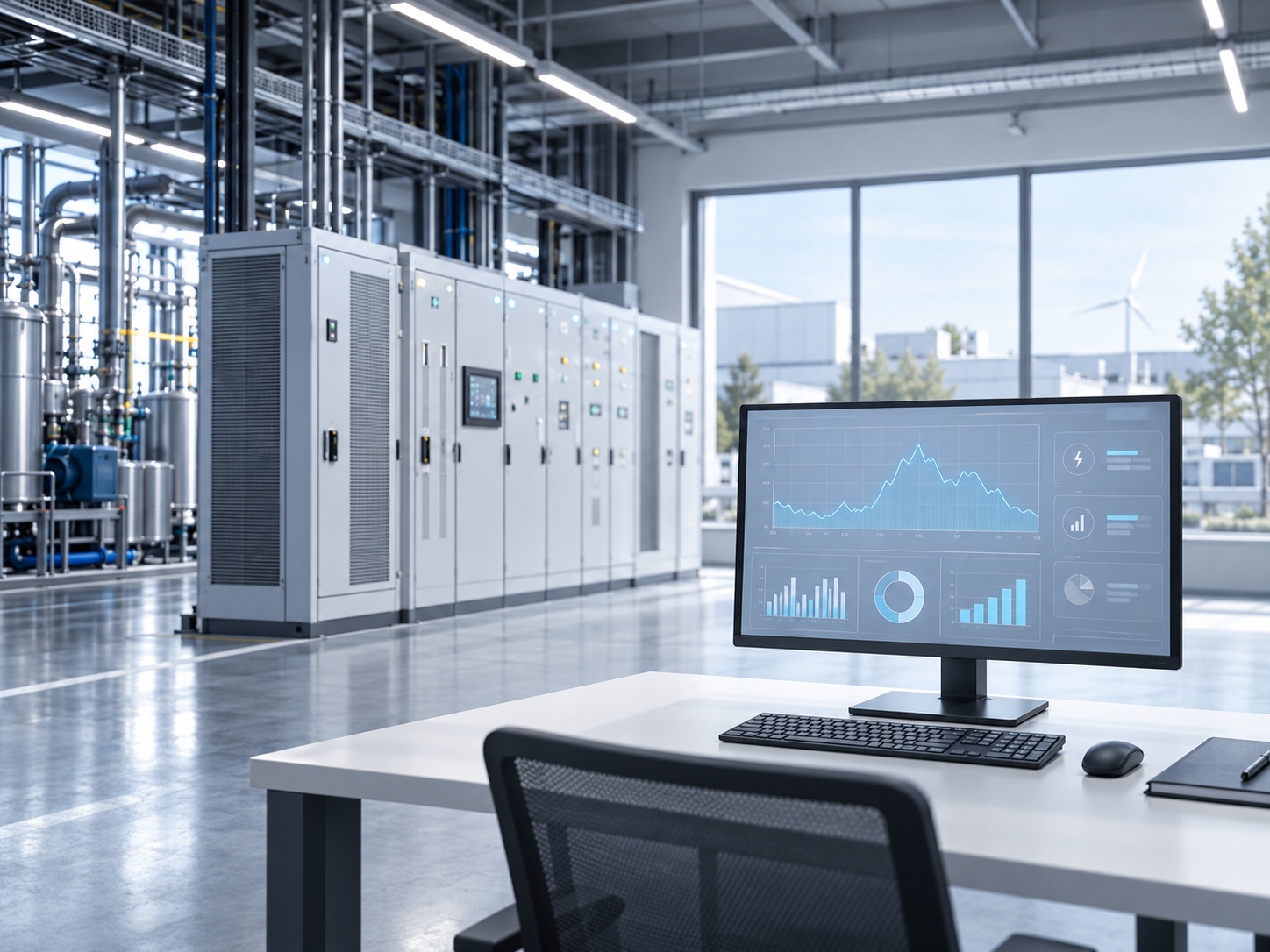 Industrielle Stromlast im Überblick